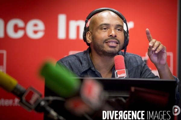 ali rebeihi presente l emission grand bien vous fasse sur france inter par jean claude coutausse photographie jcc0894004 divergence images