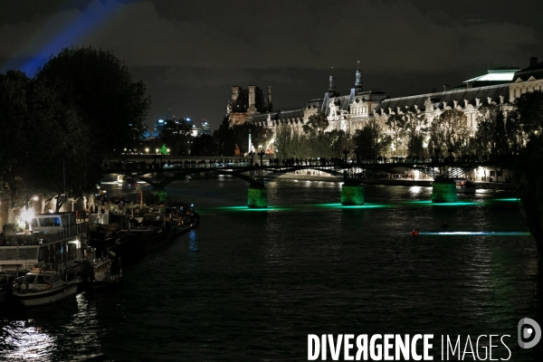 Nuit Blanche 2016 a Paris.