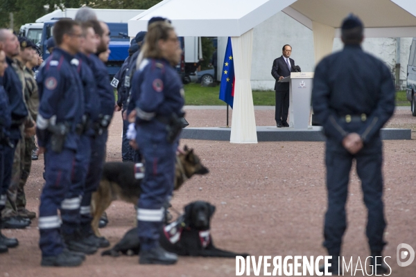 François Hollande à Calais