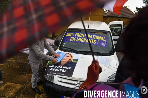 FN. Manifestation anti-migrants dans la Loire