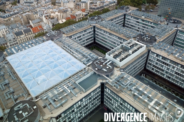 Le campus Jussieu,universite Pierre et Marie Curie