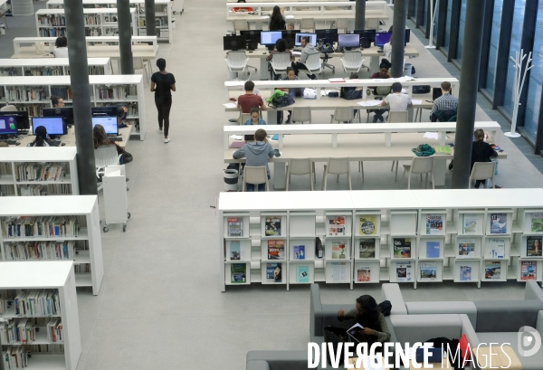 Le campus Jussieu,universite Pierre et Marie Curie