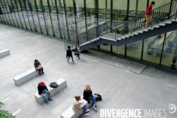 Le campus Jussieu,universite Pierre et Marie Curie