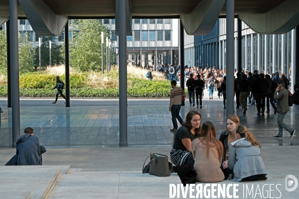 Le campus Jussieu,universite Pierre et Marie Curie