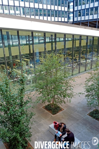 Le campus Jussieu,universite Pierre et Marie Curie