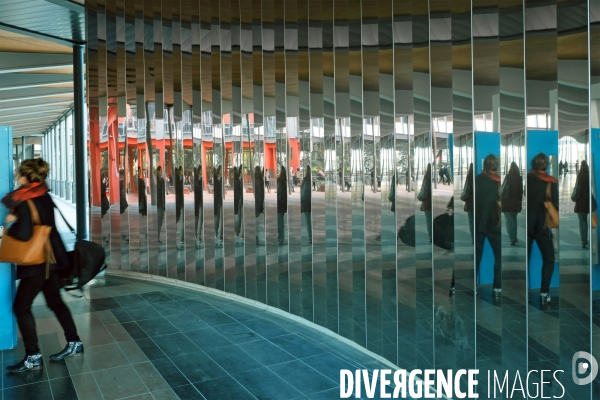 Le campus Jussieu,universite Pierre et Marie Curie