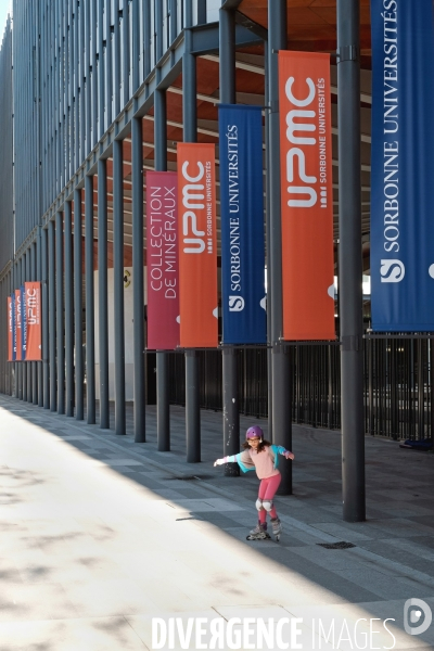 Le campus Jussieu,universite Pierre et Marie Curie