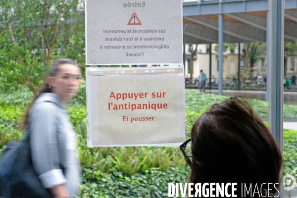 Le campus Jussieu,universite Pierre et Marie Curie