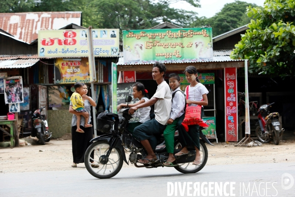 Vie quotidienne en Birmanie