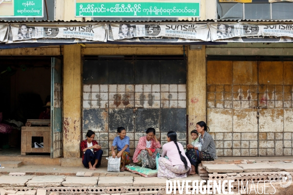 Vie quotidienne en Birmanie