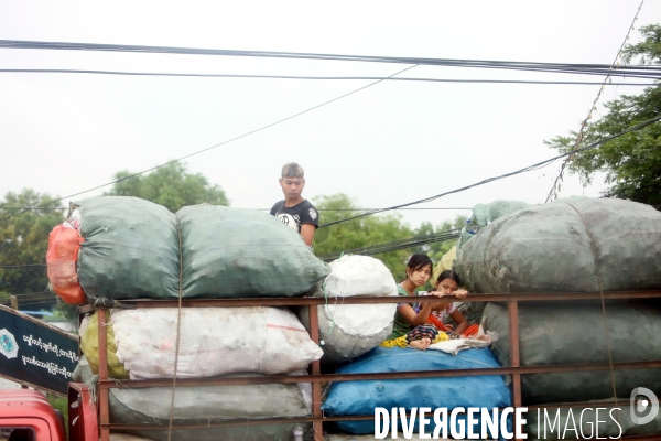 Vie quotidienne en Birmanie
