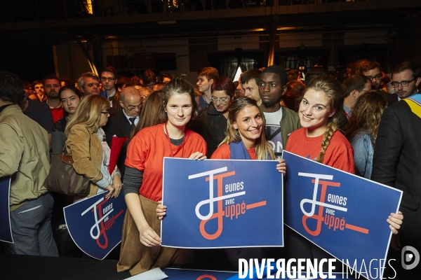 Meeting Jeunes d  Alain Juppé