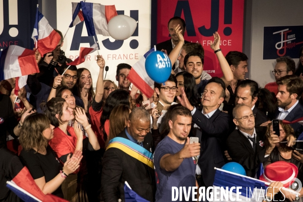 Un meeting consacré aux jeunes pour Alain JUPPE.