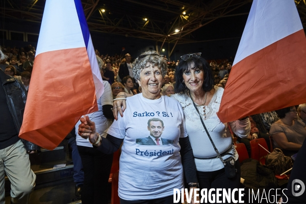 Meeting Nicolas Sarkozy au Zenith