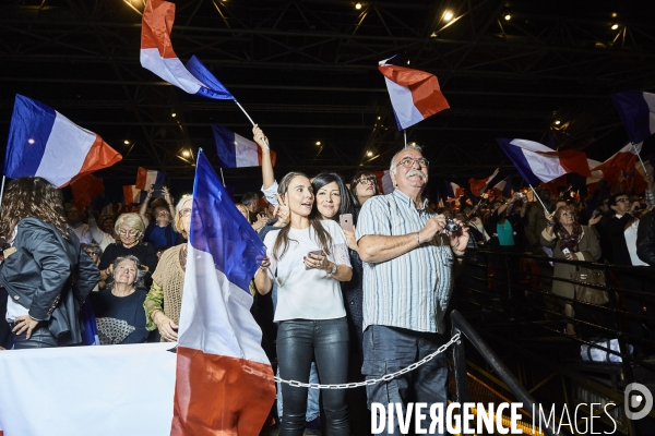 Meeting Nicolas Sarkozy au Zenith