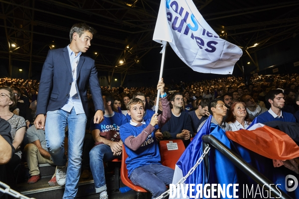 Meeting Nicolas Sarkozy au Zenith