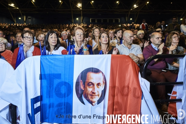 Meeting Nicolas Sarkozy au Zenith