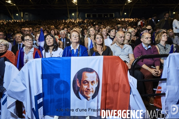 Meeting Nicolas Sarkozy au Zenith