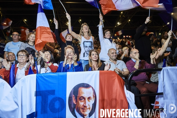 Meeting Nicolas Sarkozy au Zenith