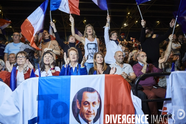 Meeting Nicolas Sarkozy au Zenith