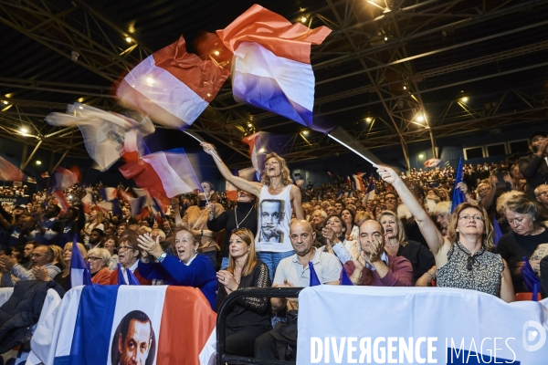 Meeting Nicolas Sarkozy au Zenith