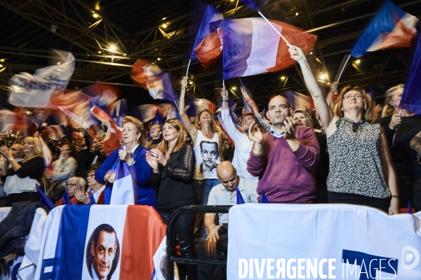 Meeting Nicolas Sarkozy au Zenith