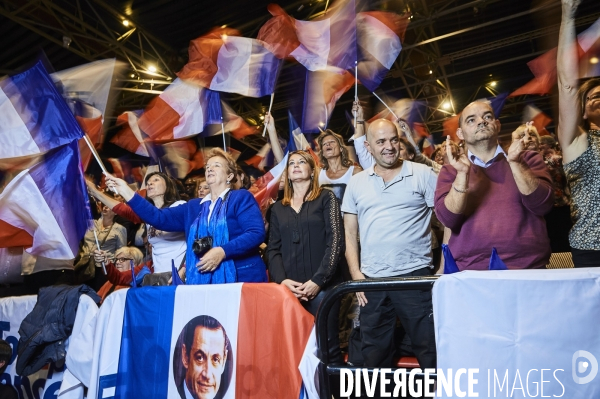 Meeting Nicolas Sarkozy au Zenith