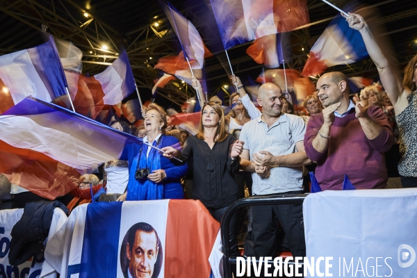 Meeting Nicolas Sarkozy au Zenith