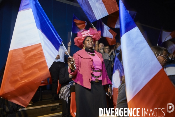 Meeting Nicolas Sarkozy au Zenith