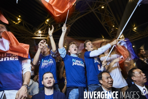 Meeting Nicolas Sarkozy au Zenith