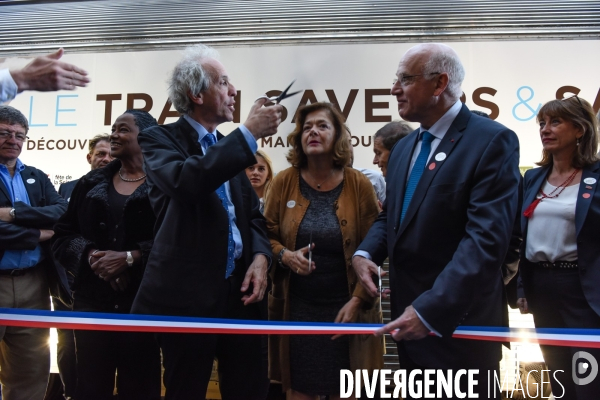 Train saveurs & santé. Inauguration