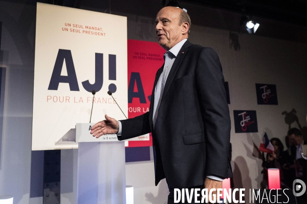 Meeting  jeunes  d Alain Juppé.