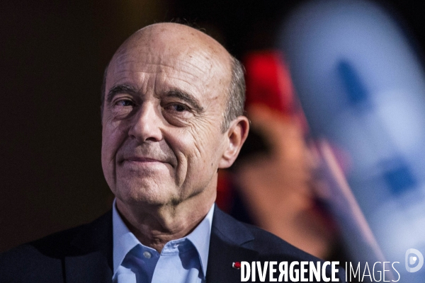Meeting  jeunes  d Alain Juppé.