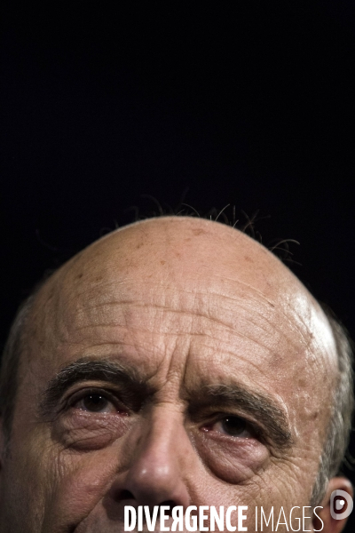 Meeting  jeunes  d Alain Juppé.