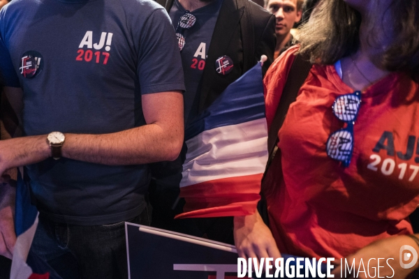 Meeting  jeunes  d Alain Juppé.