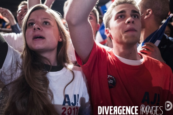 Meeting  jeunes  d Alain Juppé.