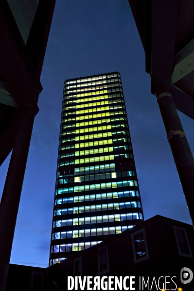 Le campus Jussieu,universite Pierre et Marie Curie