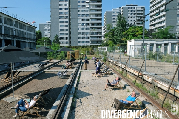 Journees europeennes du patrimoine.Les secrets du Grand Train.Le depot de la Chapelle lieu emblematique du Reseau Nord de la SNCF