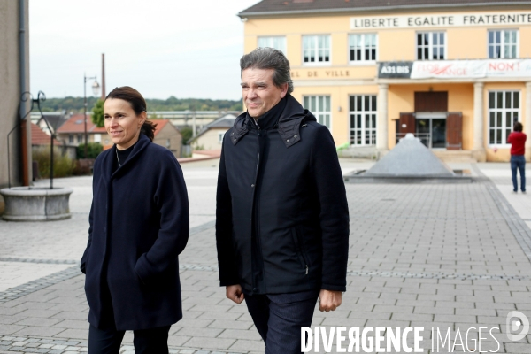 Arnaud Montebourg rencontre les organisations syndicales d Arcelormittal Florange