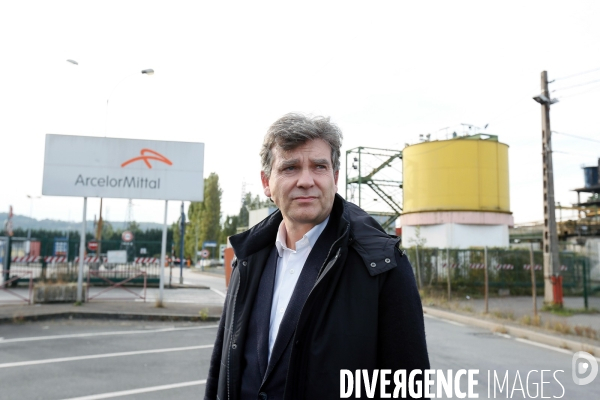 Arnaud Montebourg rencontre les organisations syndicales d Arcelormittal Florange