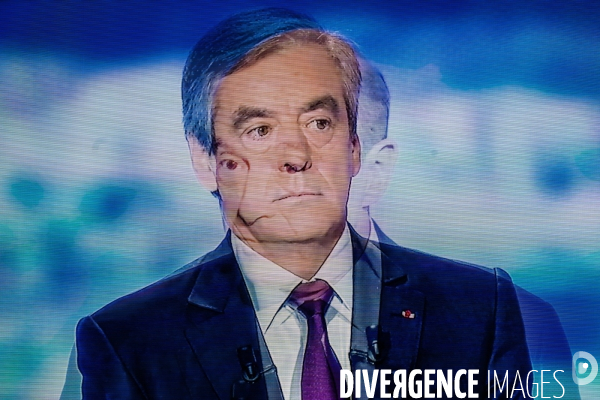 Debat televise pour la primaire de droite.