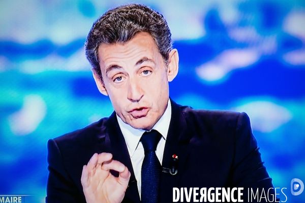 Debat televise pour la primaire de droite.