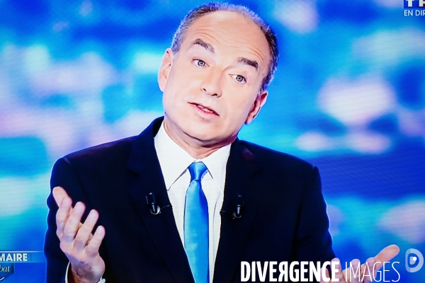 Debat televise pour la primaire de droite.