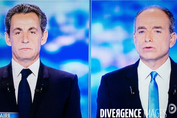 Debat televise pour la primaire de droite.