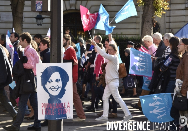 Manif pour tous. Event for all.