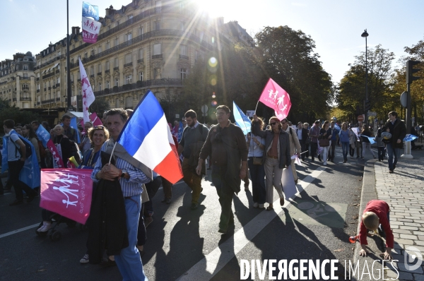 Manif pour tous. Event for all.