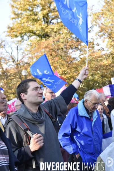 Manif pour tous. Event for all.