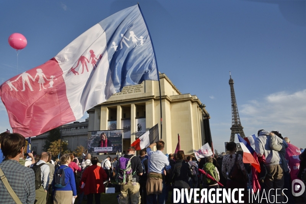 Manif pour tous. Event for all.