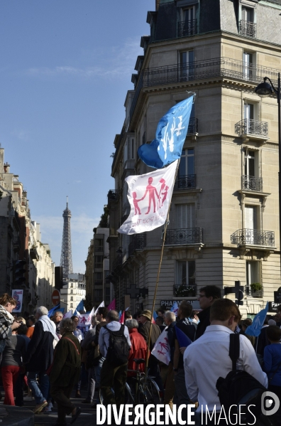 Manif pour tous. Event for all.