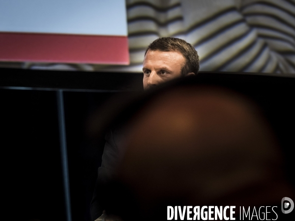Emmanuel Macron Meeting - En Marche